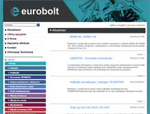 Tablet Screenshot of eurobolt.com.pl